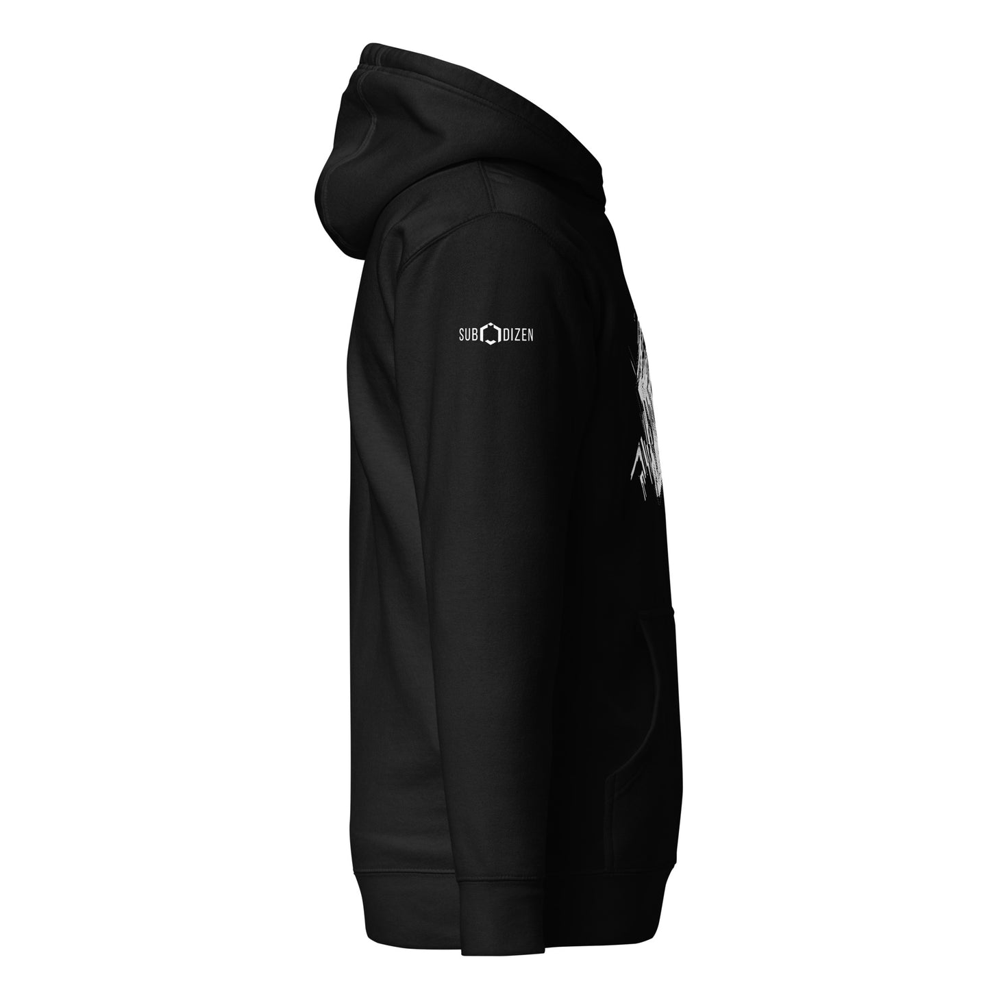 Scraxe - Black Unisex Hoodie
