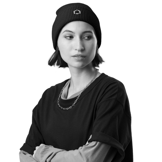 SubHead - Black Waffle beanie