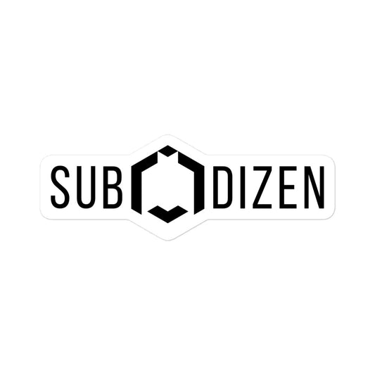 SubDizen - Vinyl sticker