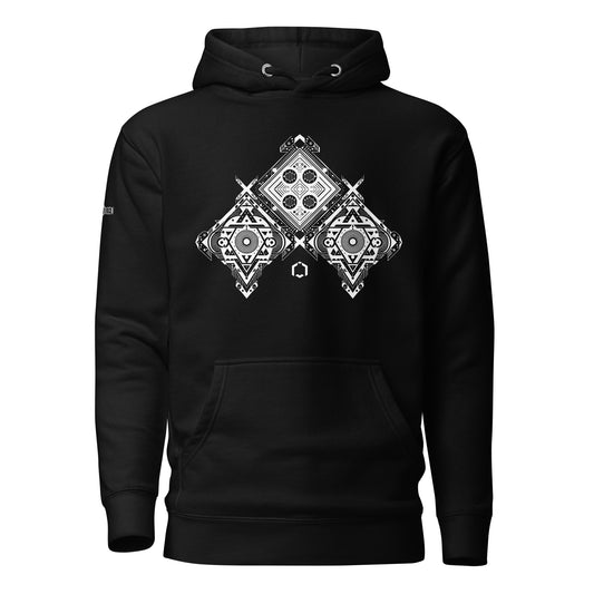 Harxe Down - Black Unisex Hoodie