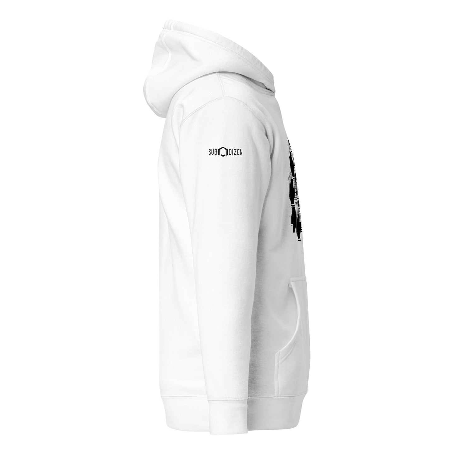 Xanz - White Unisex Hoodie