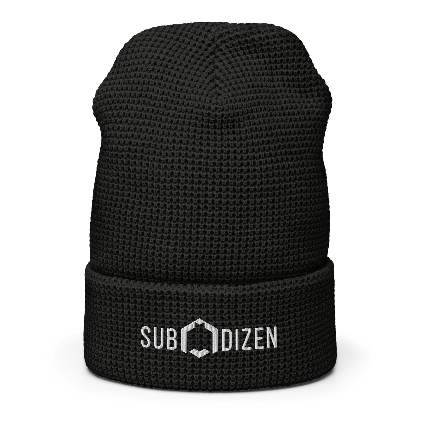 SubDiz - Black Waffle beanie