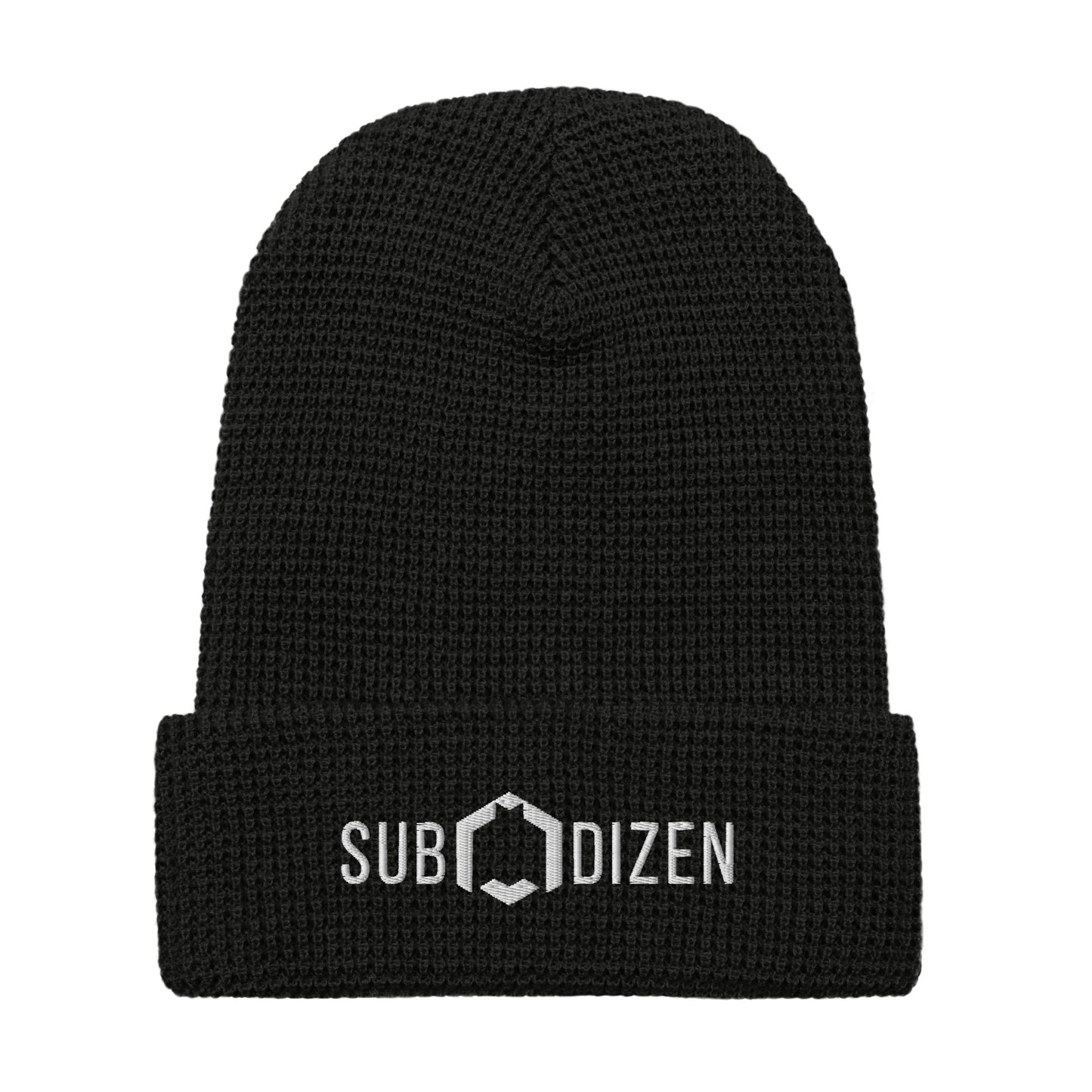 SubDiz - Black Waffle beanie