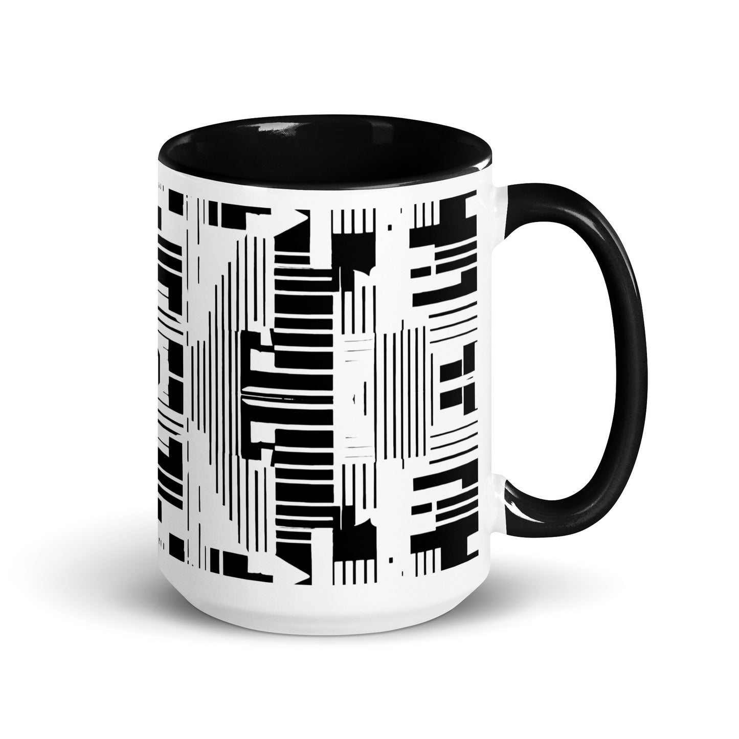 Abstraxe - White 15 oz Mug